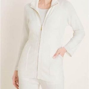 Chico’s 4% cashmere blend jacket